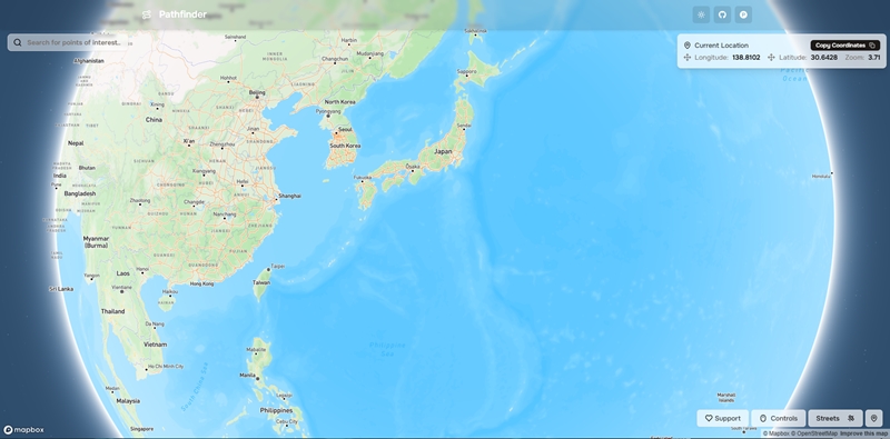 Mapboxを使って世界の任意の地域の天候情報を実装できるOSS・「Pathfinder」